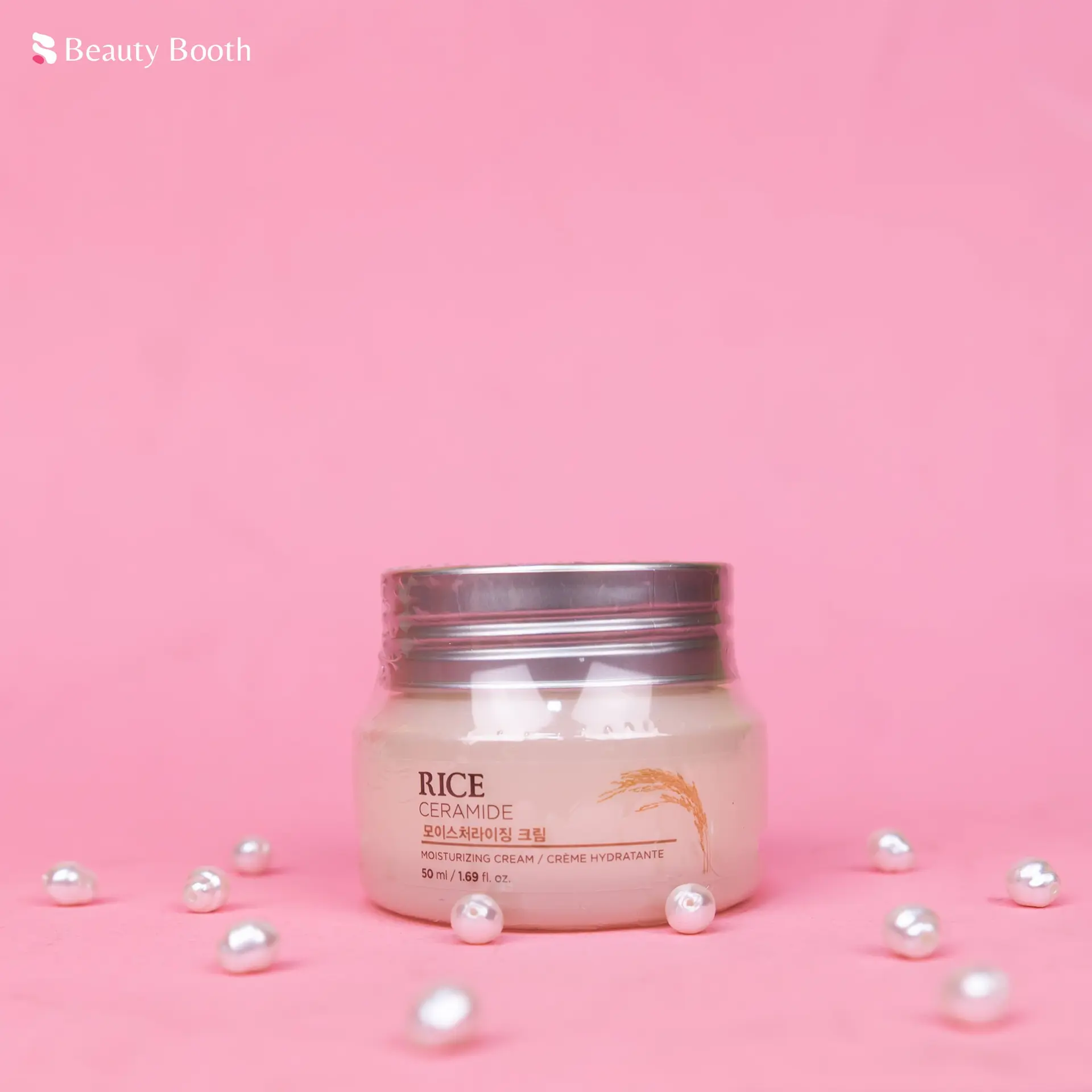 The Face Shop Rice Ceramide Moisturizing Cream (50ml) - Image 3